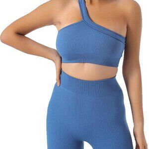 Workout‎ Outfit for Women 2 Piece Blue